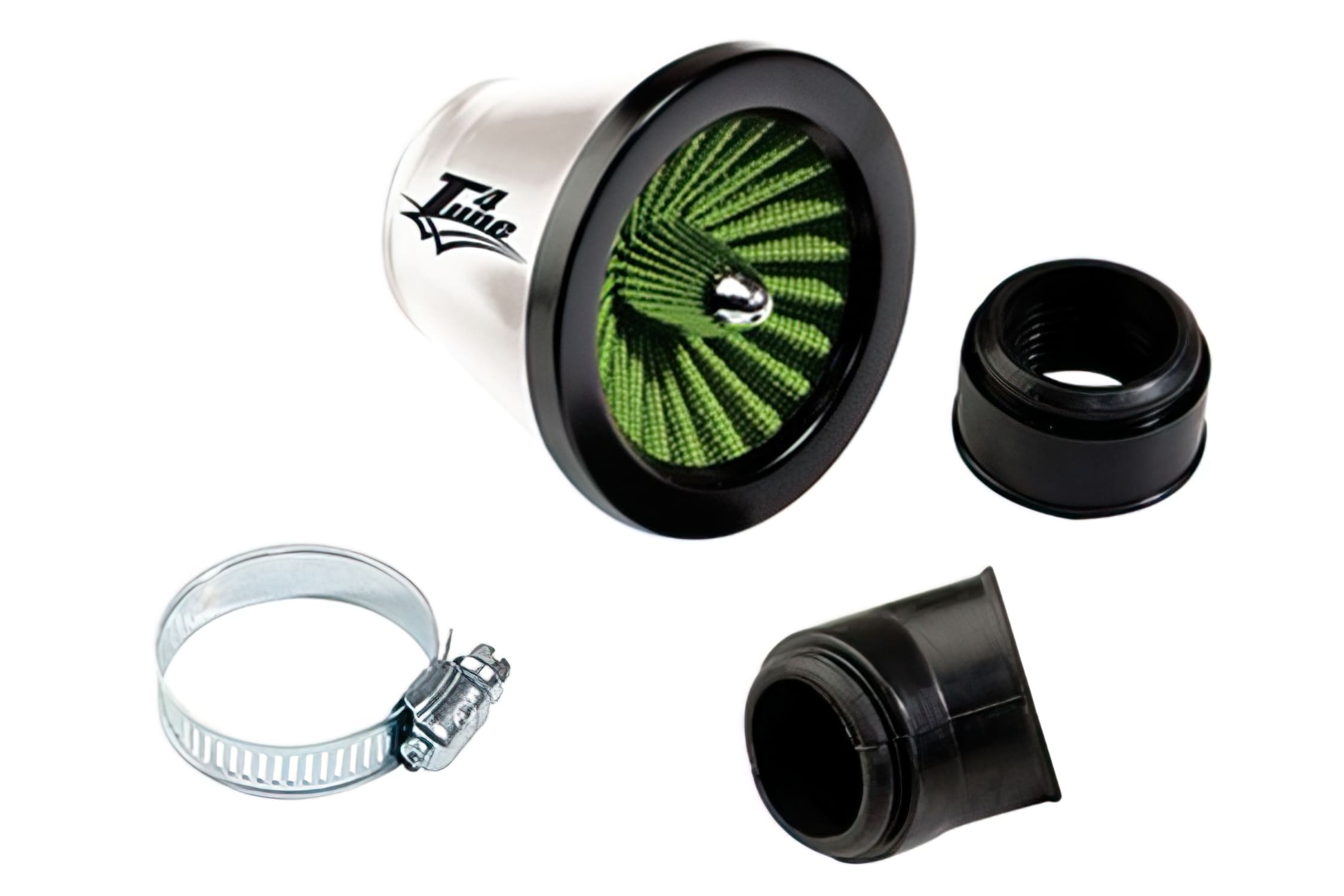 STR-346.72/GR Filtro Aria diritto / inclinato 45 Turbine verde / bianco D.28 / 35mm, COD: STR-346.72/GR