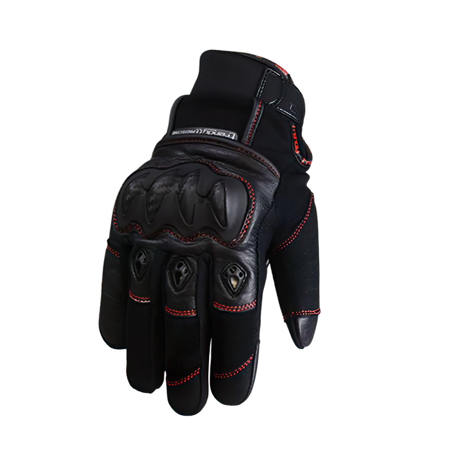CGN505159 Guanti invernali Trendy Cypress CE nero / rosso XXXL