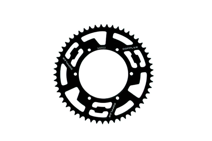 CGN500922 Corona 53 denti - 420 Doppler alluminio CNC nero Aprilia SX 50, COD: CGN500922