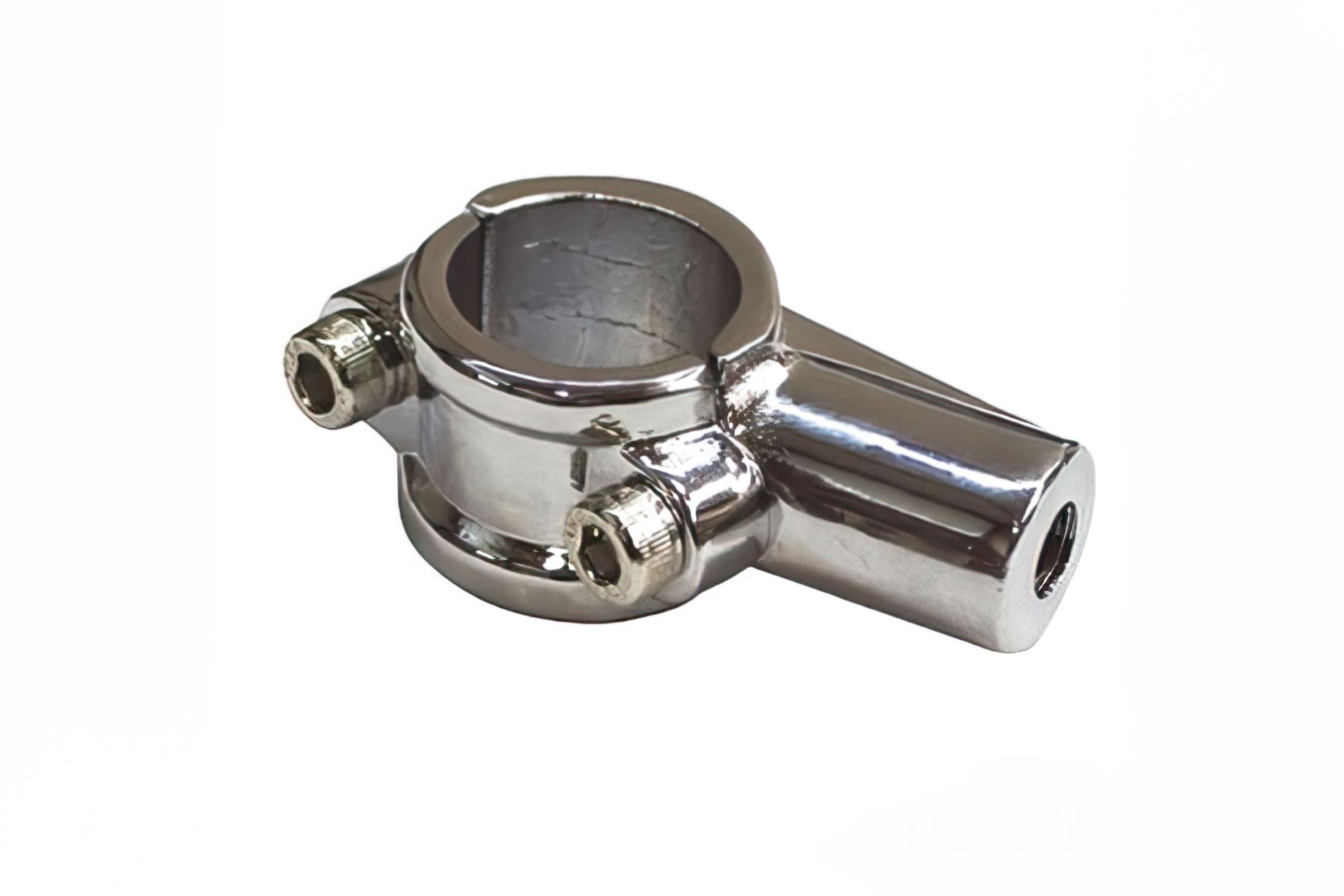 STR-245.74/CR Supporto / Fascetta specchietto D.8 filettatura destrorsa cromato, COD: STR-245.74/CR