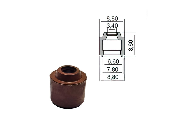 MF10.16905 Paraolio Valvola OEM Yamaha 50cc 4T 3V, COD: MF10.16905