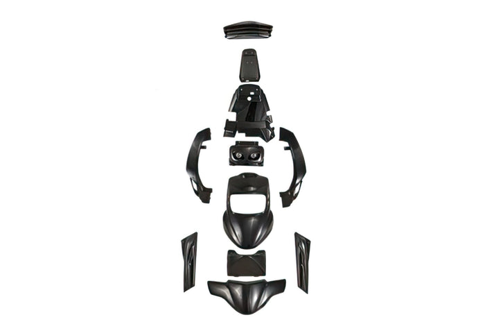 L-BCD6803 Kit carena 9 pezzi BCD RX nero Yamaha BWs dopo 2004