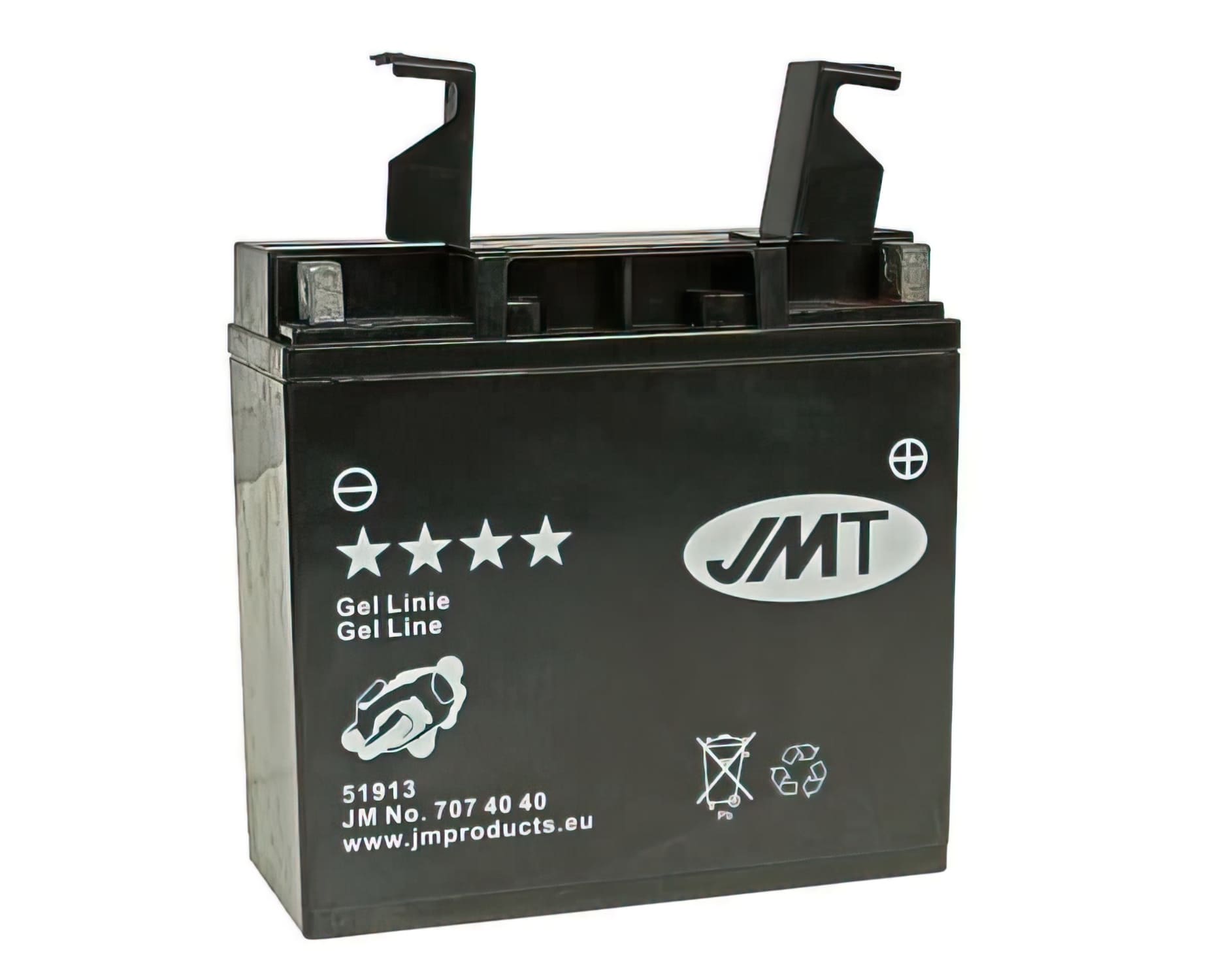 JMT19472 Batteria JMT Gel 51913 Gel senza manutenzione - pronto per l'installazione