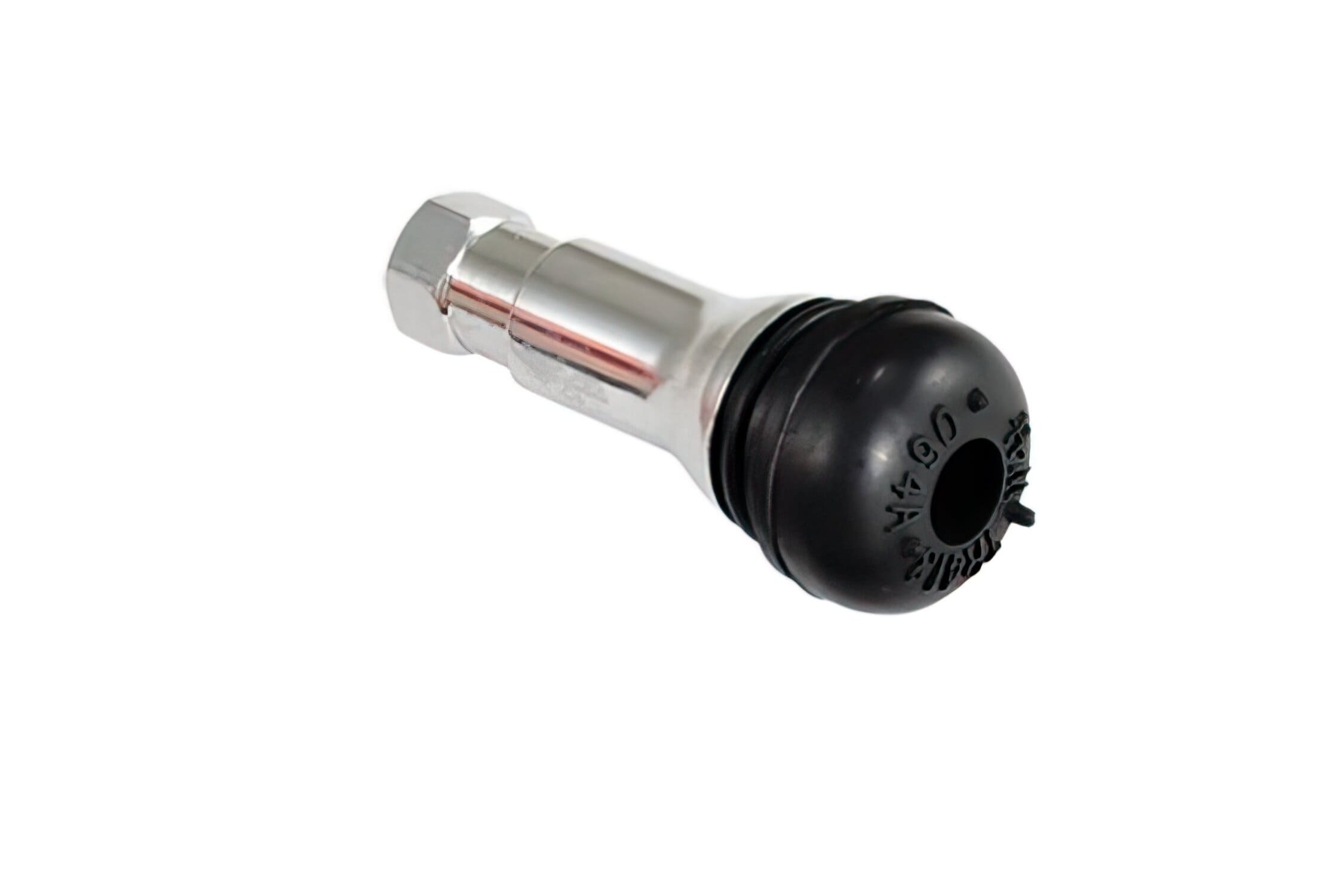 STR-545.65/AL Valvola tubeless diritta alluminio argento, COD: STR-545.65/AL