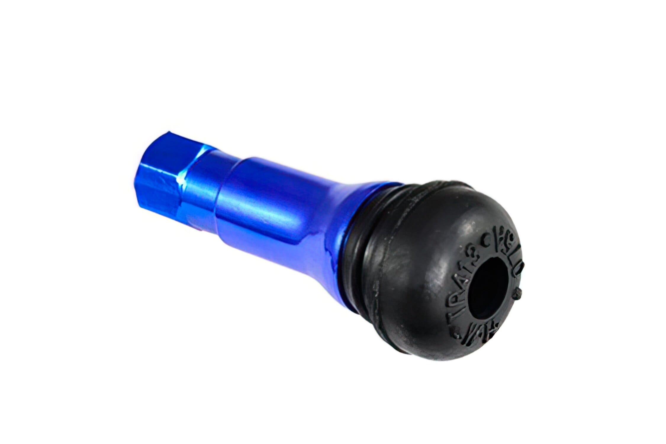 STR-545.65/BL Valvola tubeless diritta alluminio blu, COD: STR-545.65/BL