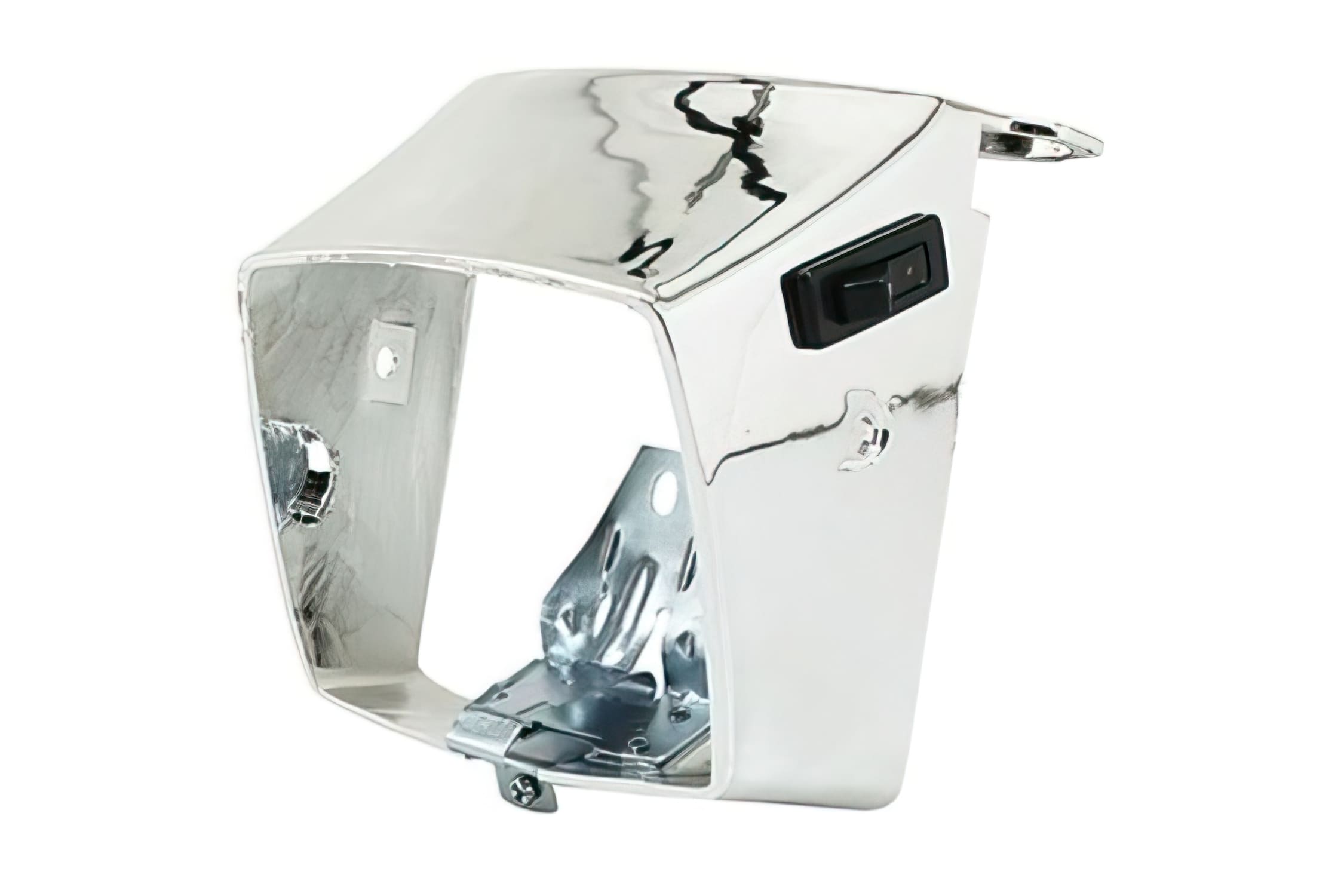 STR-598.01/CR Telaio di faro cromato Peugeot 103 MVL / Vogue, COD: STR-598.01/CR