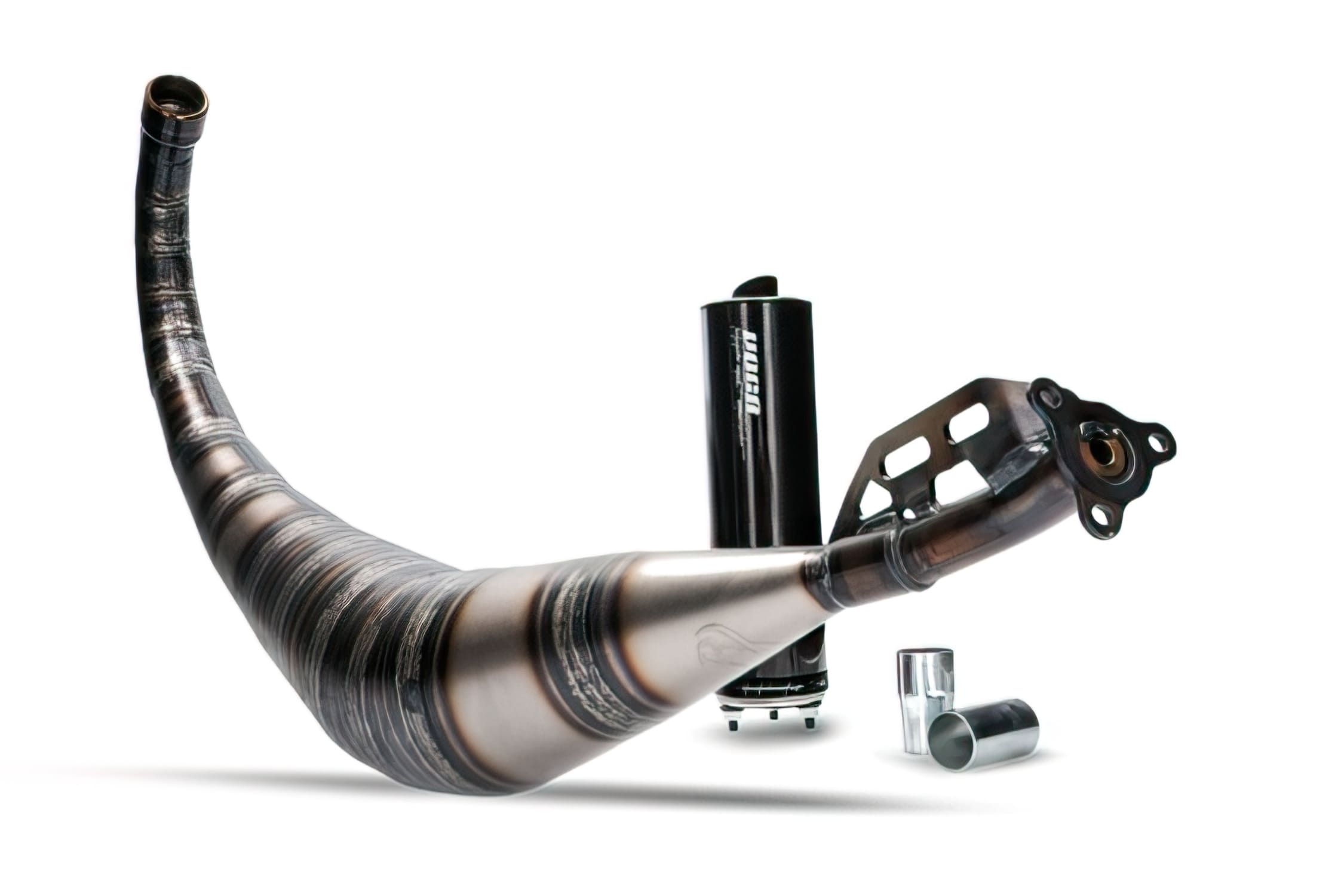 VCR-RD25190/BK Marmitta Voca Rookie 50/70 silenziatore nero CE Beta RR dopo il 2012