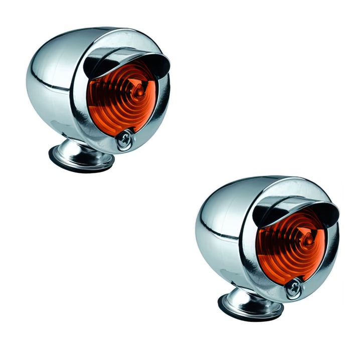 CGN218479 Faro Glide chrome / arancione con copri