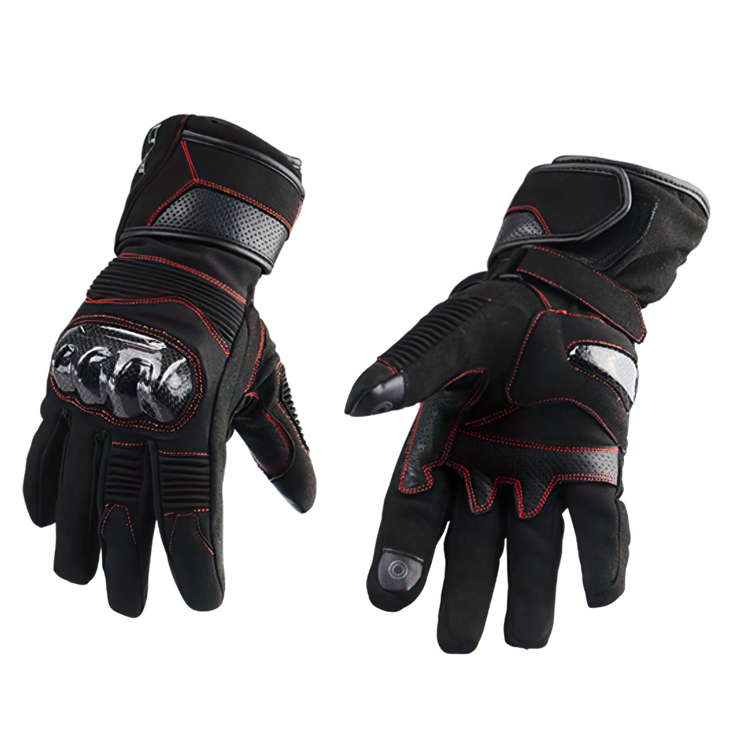 CGN505110 Guanti invernali Trendy Ripon CE nero / rosso XXXL