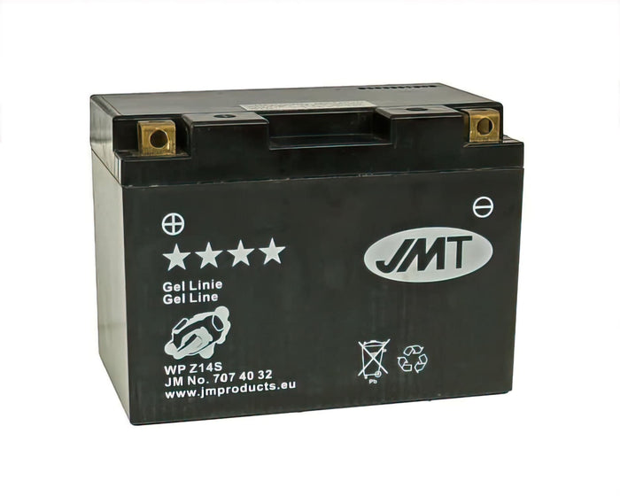 JMT19469 Batteria JMT Gel JMTZ14S Gel senza manutenzione - pronto per l'installazione