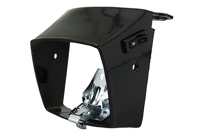 STR-598.01/BK Telaio di faro nero Peugeot 103 MVL / Vogue, COD: STR-598.01/BK