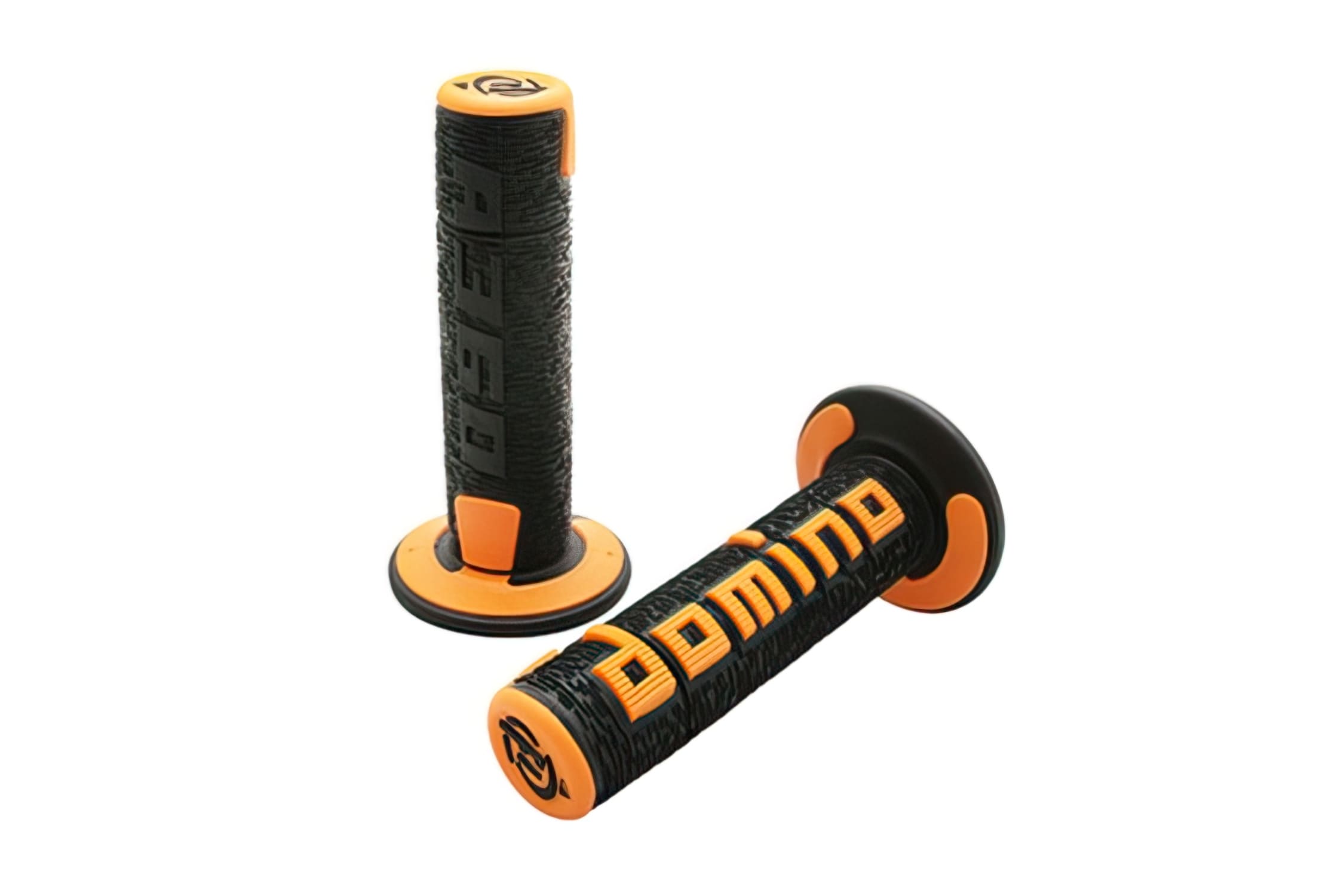 DOM4045A7 Manopole Off Road Domino A360 nero / arancio, COD: DOM4045A7