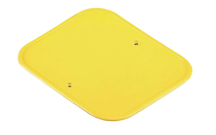 YCF-110-0212-11/YE Targhetta Numero anteriore YCF Sunday giallo