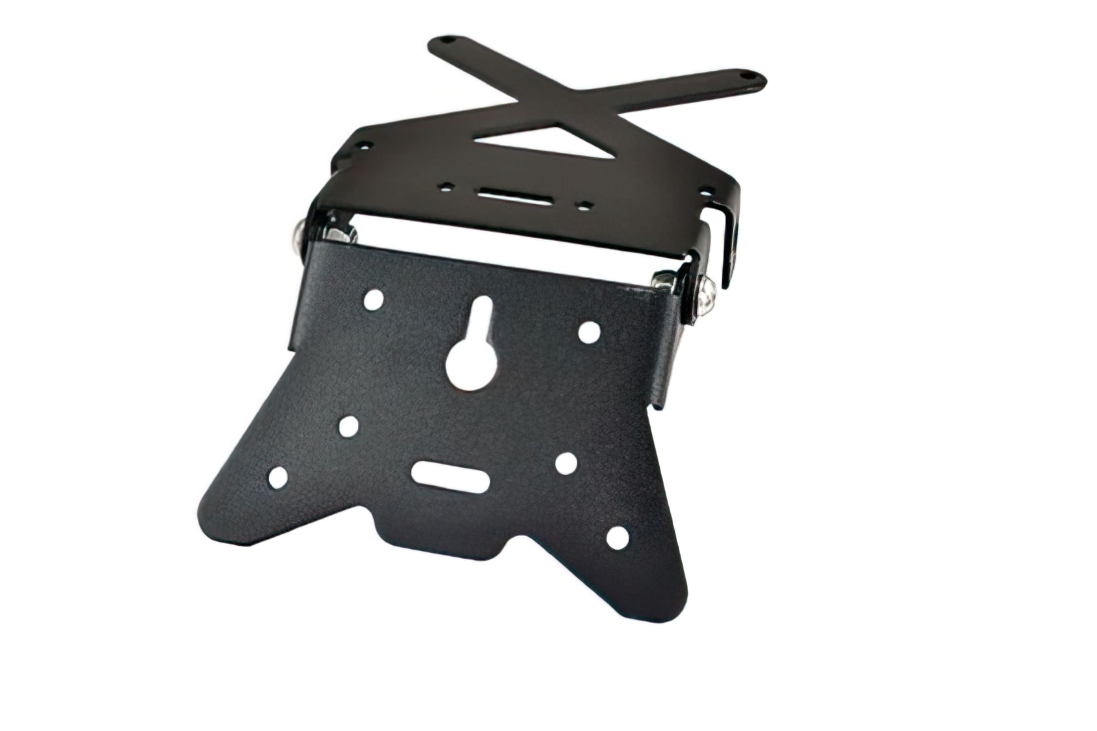 STR-542.80/BK Portatarga regolabile Alu nero, COD: STR-542.80/BK