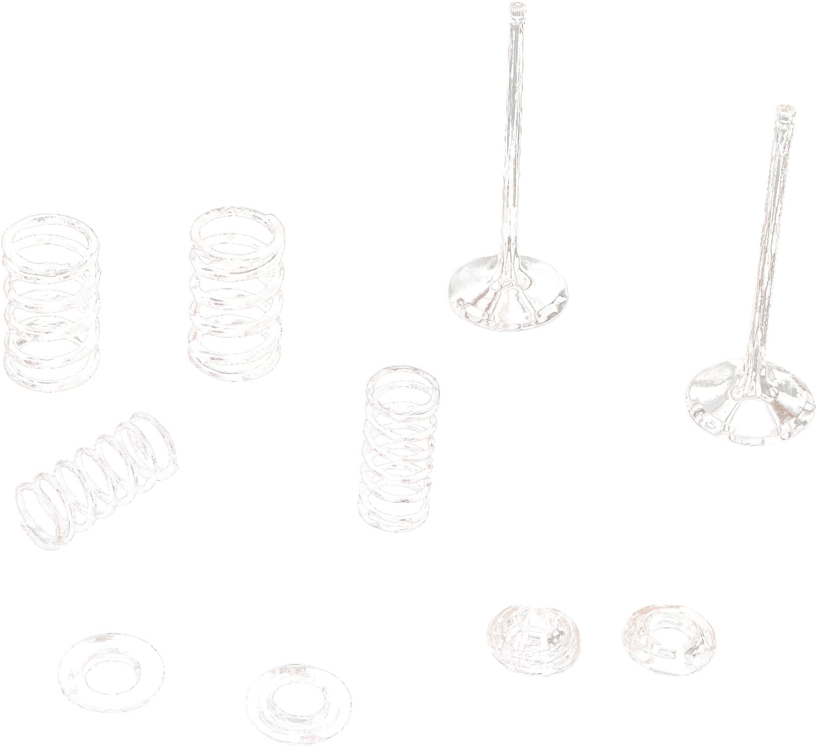 MR09262574 Kit valvole aspirazione inox Moose Racing YZF 250