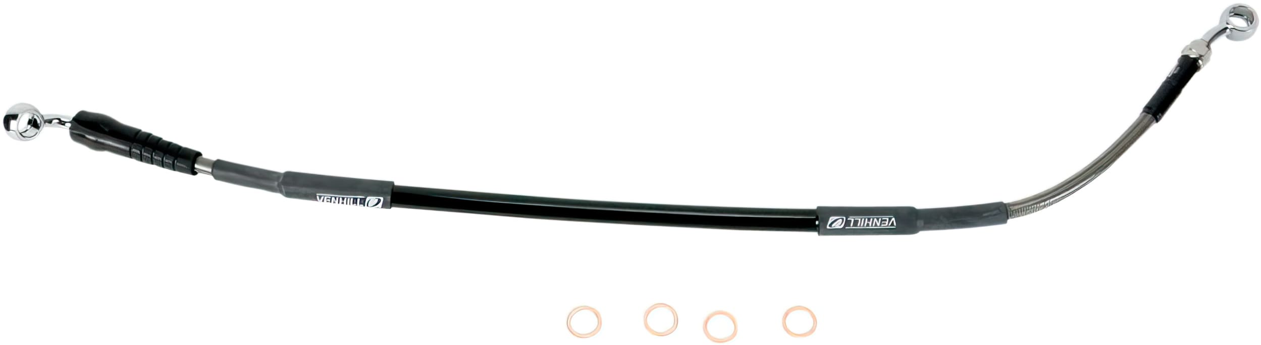 MR17411875 Tubo Freno posteriore treccia d'acciaio Moose Racing Yamaha 125 - 450, COD: MR17411875