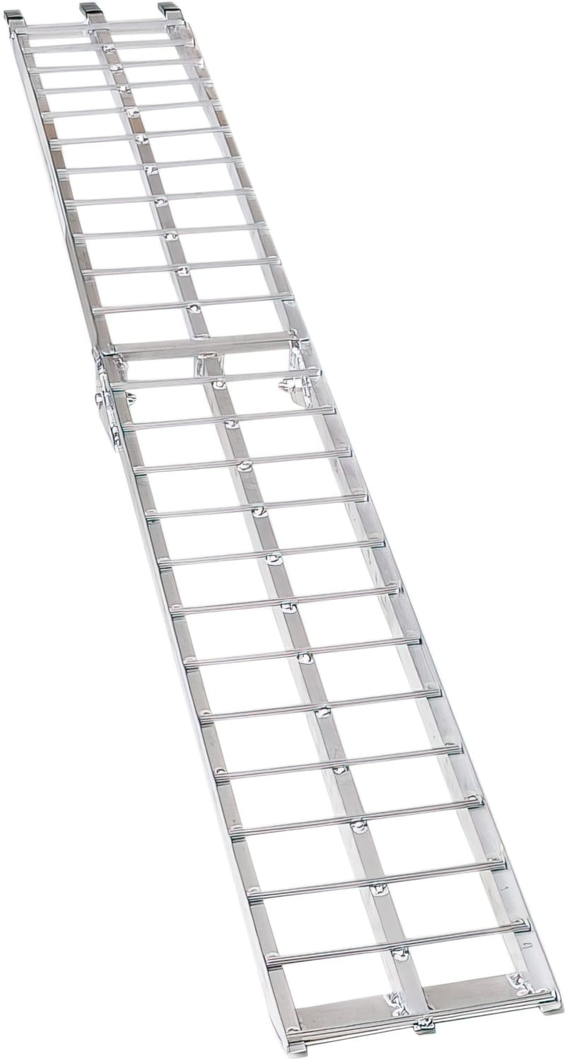 MR39100017 Rampa pieghevole curva alluminio 2,30m