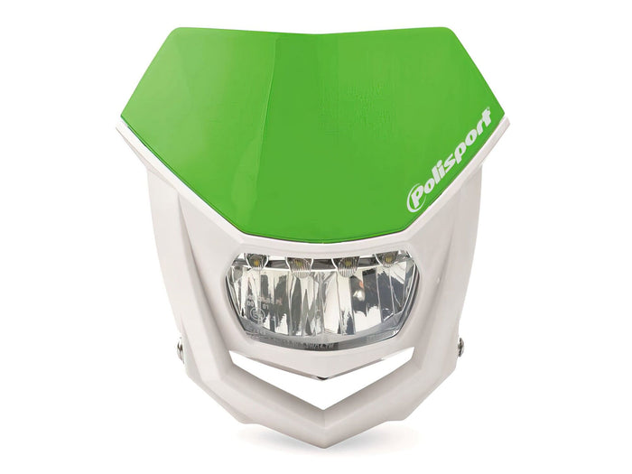 POL-8352000006 Faro Polisport Halo LED verde / bianco