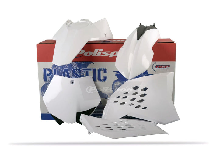 POL-PS311W10 Kit Carena Polisport KTM SX SXF 07-10 bianco, COD: POL-PS311W10