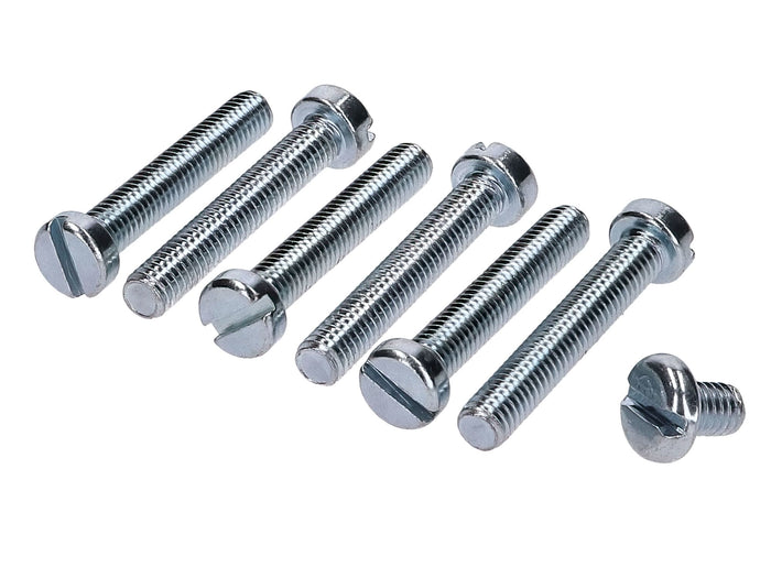 MOF-41407 Kit bulloneria coperchio frizione 7 parti Simson S51 / S53 / S70 / S83 / SR50 / SR80 / KR51/2 / M531 / M541 / M741, COD: MOF-41407