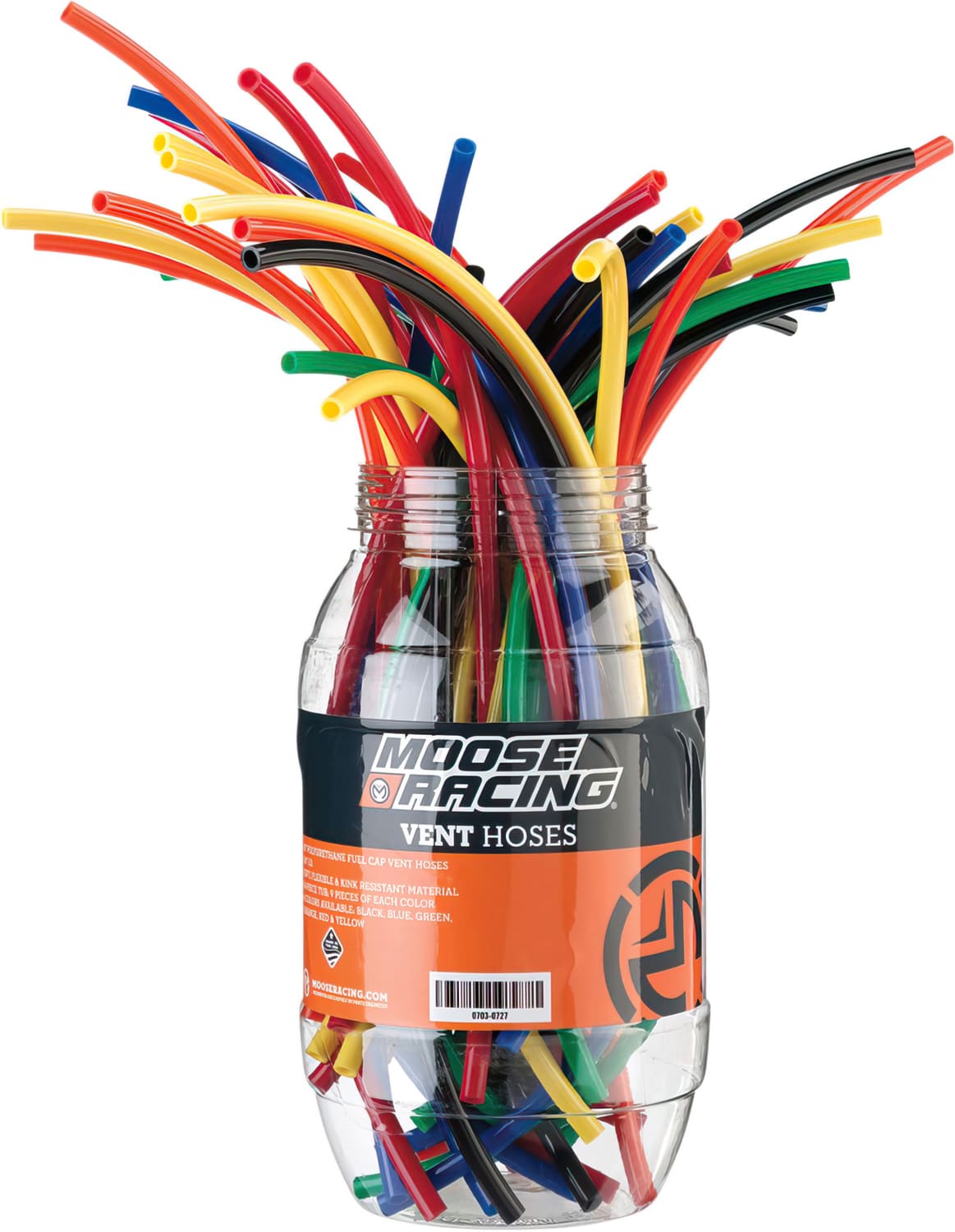 MR07030727 Pack tubi sfiato colorati (54 pezzi) poliuretano