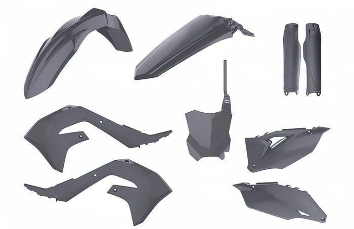 POL-90844 Kit Carena Polisport grigio Nardo Kawasaki KX450