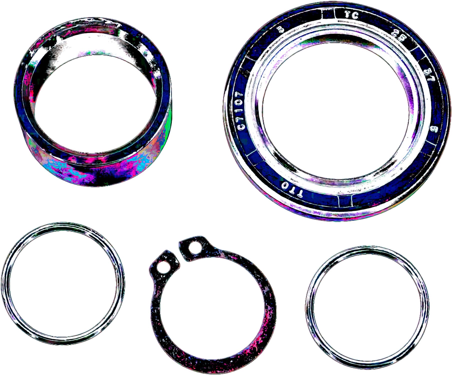 MR09350444 Kit paraolio pignone albero intermedio Moose Racing KX 60 / 65, COD: MR09350444