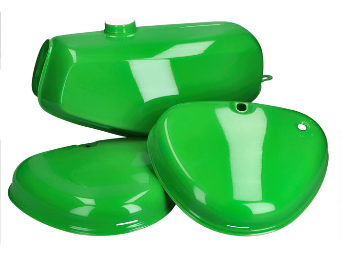MOF-KIT.C.40551-6018 Set serbatoio + coperchi laterali giallo verde Simson S50 / S51 / S70, COD: MOF-KIT.C.40551-6018