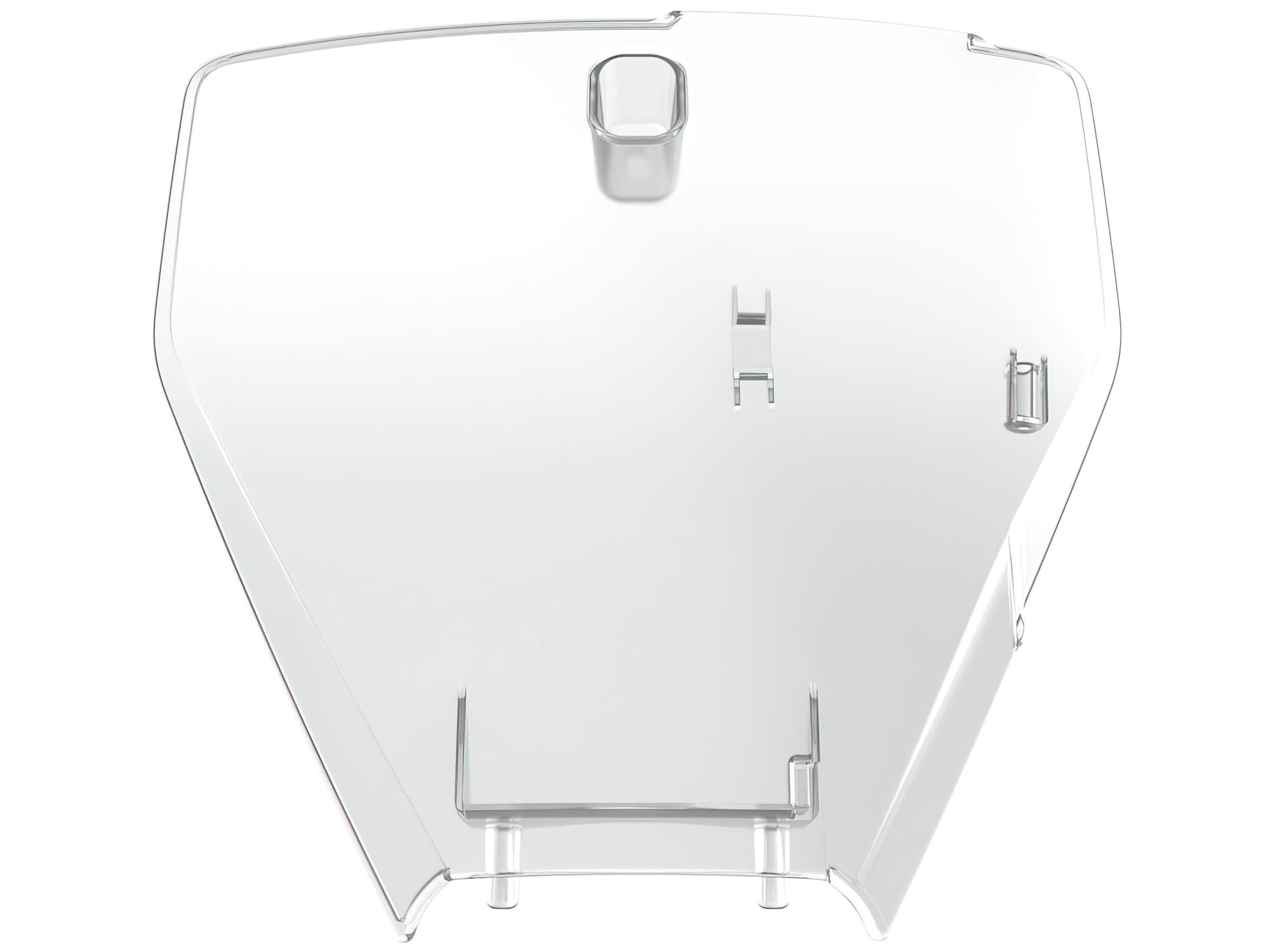 POL-8665800005 Targhetta Numero di Gara Polisport trasparente Husqvarna TC / FC