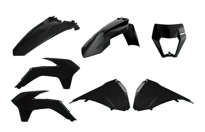 POL-90880 Kit Carena Polisport Restyle Enduro nero KTM EXC / EXC-F, COD: POL-90880