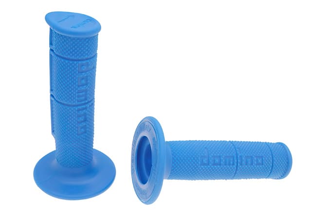 DOM37070RP Manopole Domino 1150 Off-Road half-waffle blu, COD: DOM37070RP