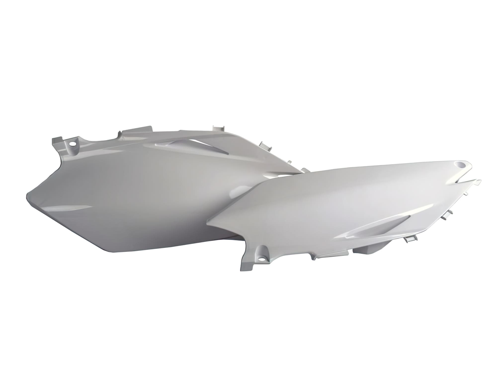 POL-PS217W07 Side Fairings CRF 09-12 white