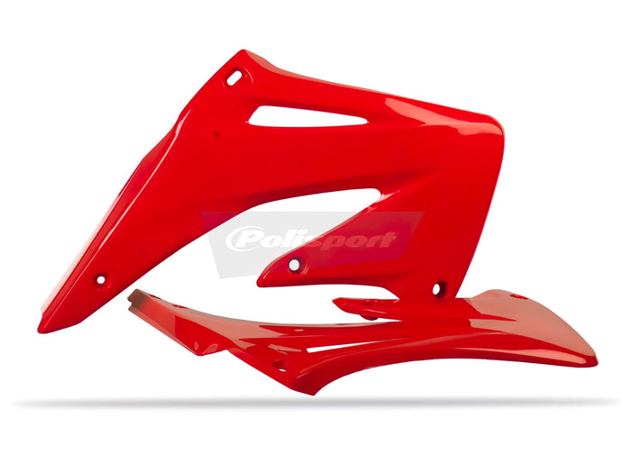 POL-PS215RD12 Carene laterale anteriore Polisport CRF 450 02-04 rosso, COD: POL-PS215RD12
