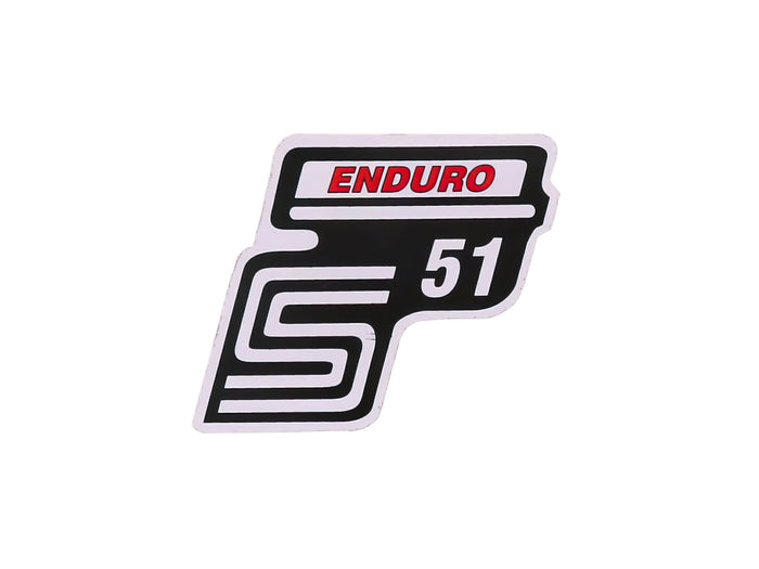 MOF-41975 Adesivo S51 Enduro rosso Simson S51, COD: MOF-41975