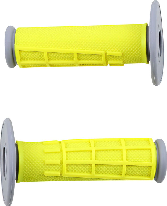 MR06302667 Manopole half waffle doppia densità giallo