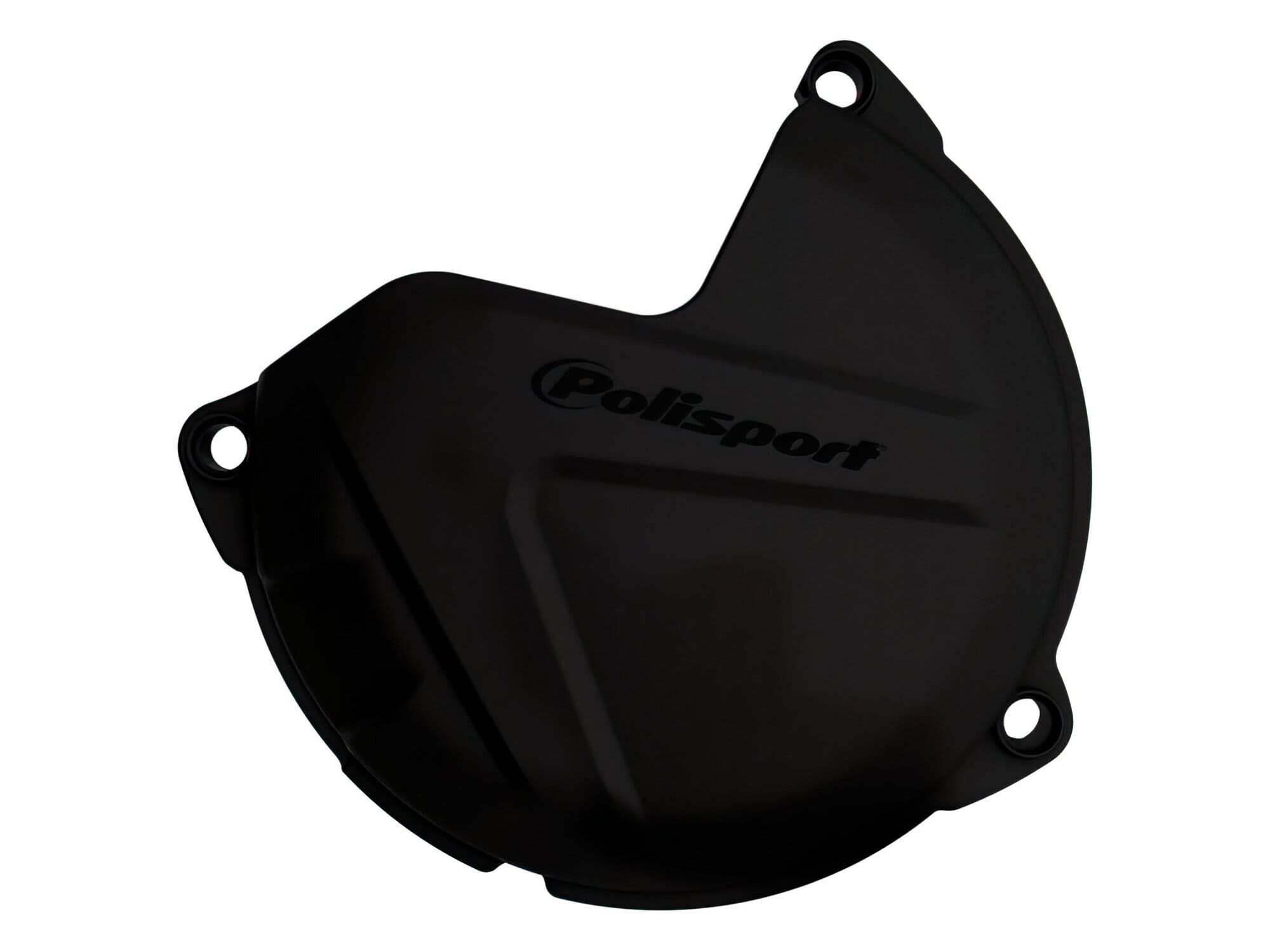 POL-8667200001 Protezione Carter Frizione Polisport nero EXC / TE / FE