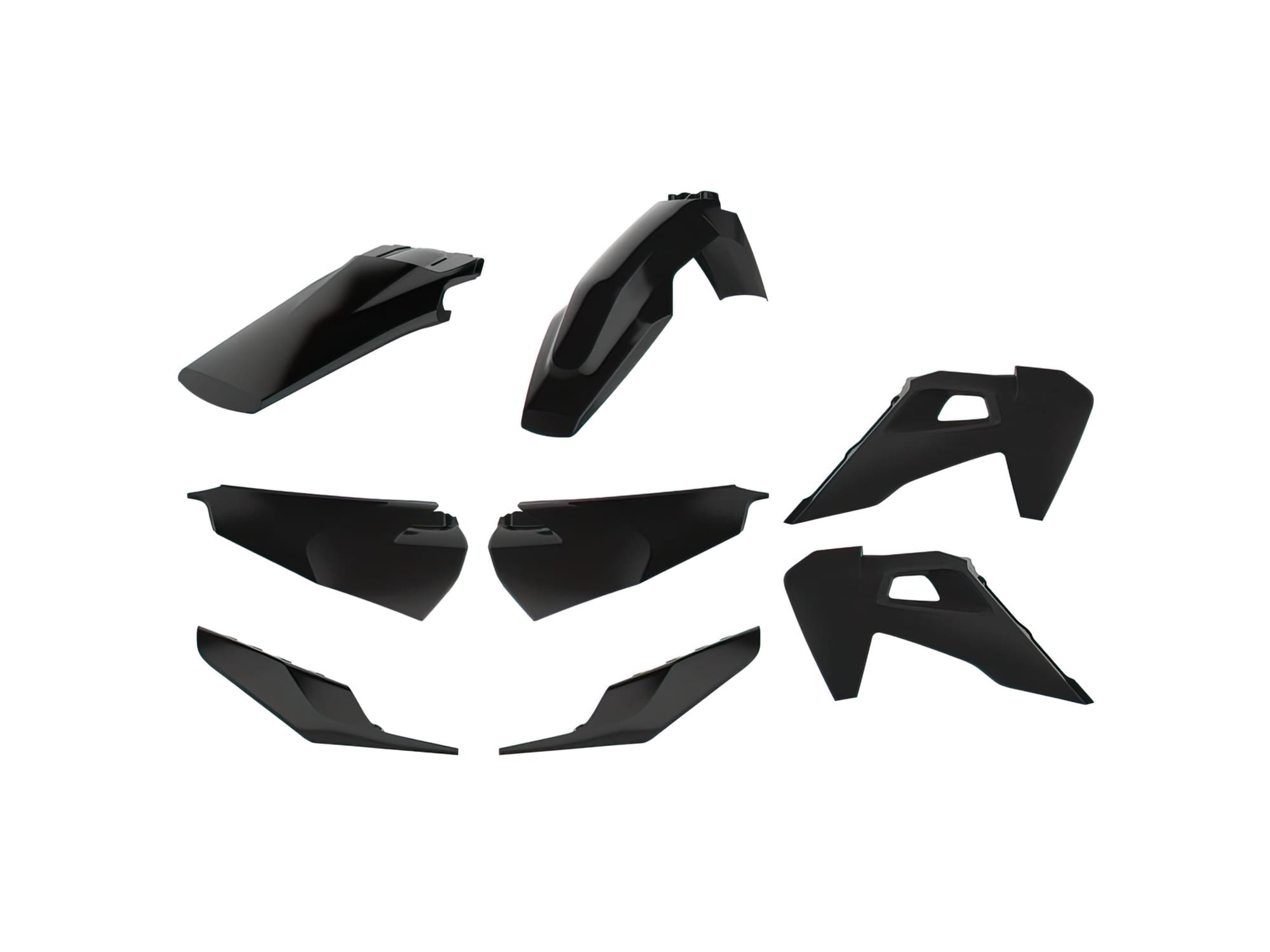 POL-90903 Kit Carena Polisport nero Husqvarna TE / FE