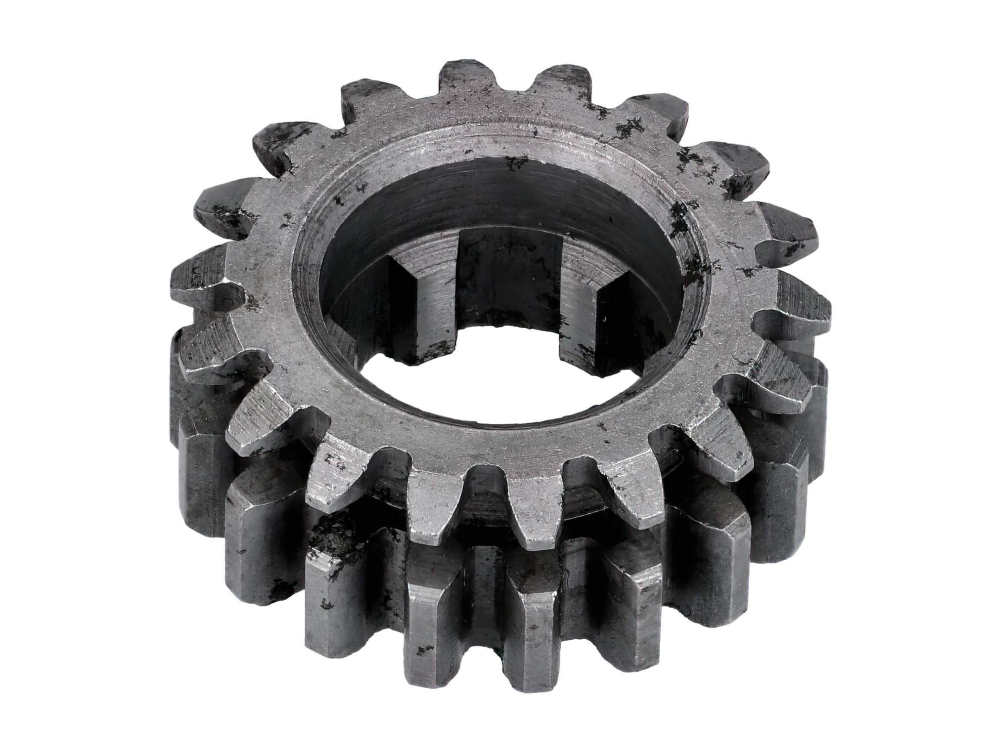 MOF-41552 Ingranaggio 18 denti trasmissione primaria 2° marcia Simson S50 / SR4-1 / SR4-2 / SR4-3 / SR4-4 KR50/1 / KR51/1/ Schwalbe / Star / Sperber / Spatz / Habicht, COD: MOF-41552