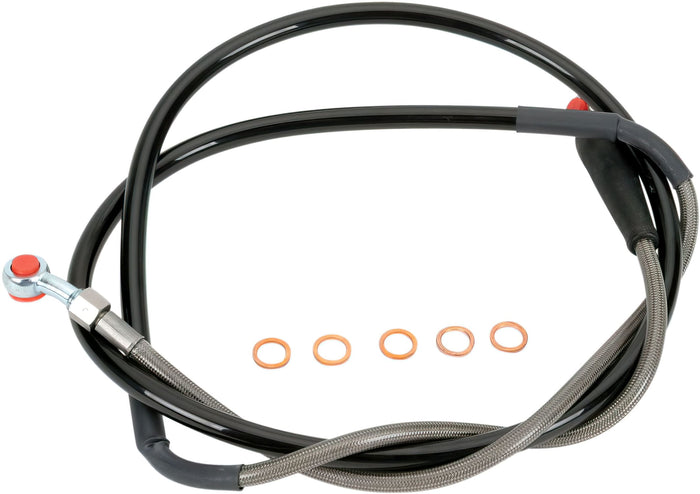 MRMY011046 Tubo Freno anteriore treccia d'acciaio Moose Racing Yamaha 125 - 450, COD: MRMY011046