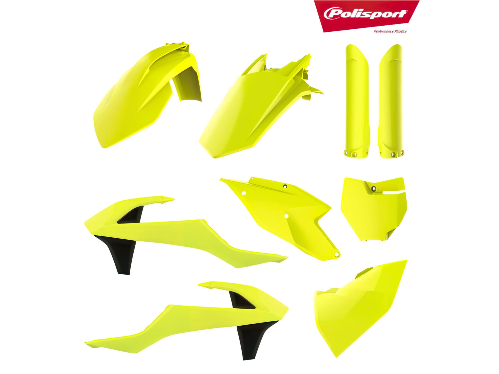 POL-8656700001 Kit Carena Polisport giallo fluo KTM SX / SX-F