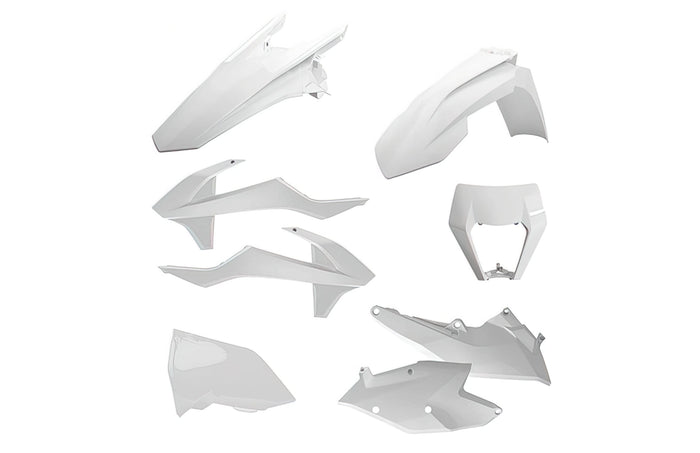 POL-90882 Kit Carena Polisport Enduro bianco KTM EXC / EXC-F