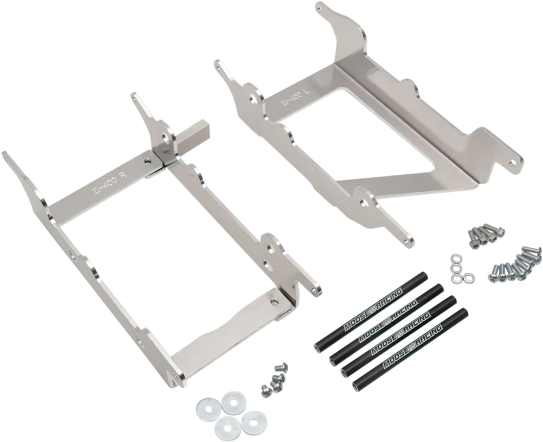 MR19010511 Protezione / Staffa stabilizzatore radiatore alluminio Moose Racing Beta 250 / 300 RR, COD: MR19010511