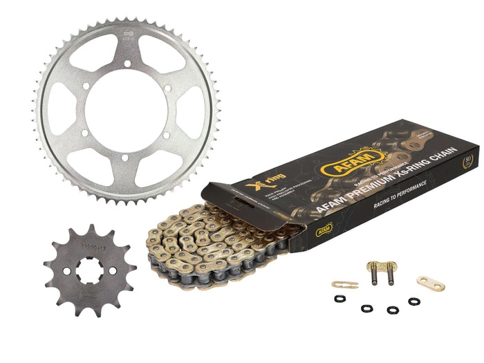 AFAMKS-A-184 Kit Catena AFAM XS-Ring 13x60 Aprilia RS125 dopo 2011 / Tuono 125 dopo 2017, COD: AFAMKS-A-184
