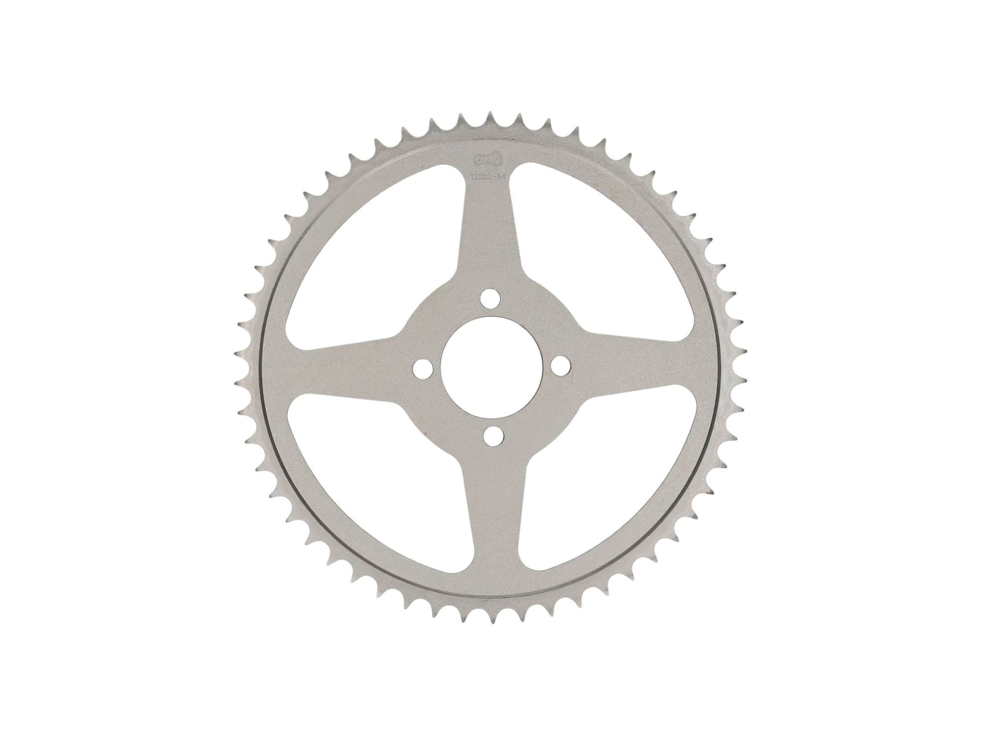 AFAM12222-54 Corona acciaio 54 denti - 428 AFAM Yamaha TT-R 125 / TT-R 125 LW, COD: AFAM12222-54