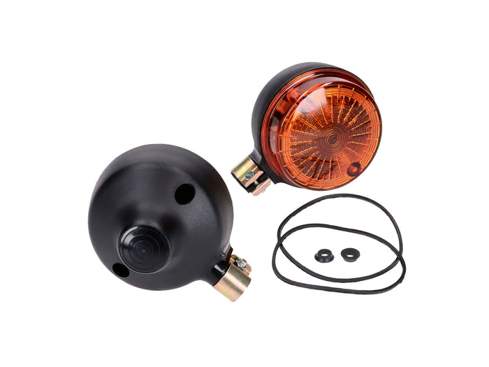 MOF-41737 Frecce posteriori tonde Simson S50 / S51 / S70 / SR50 / SR80 / MZ TS 250 / ETZ 125 / ETZ 150 / ETZ 250 omologato CE, COD: MOF-41737