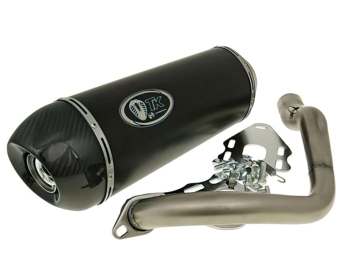 TK-M4T88-H2 Marmitta Turbo Kit GMax Carbon H2 Vespa GTS 300cc, COD: TK-M4T88-H2
