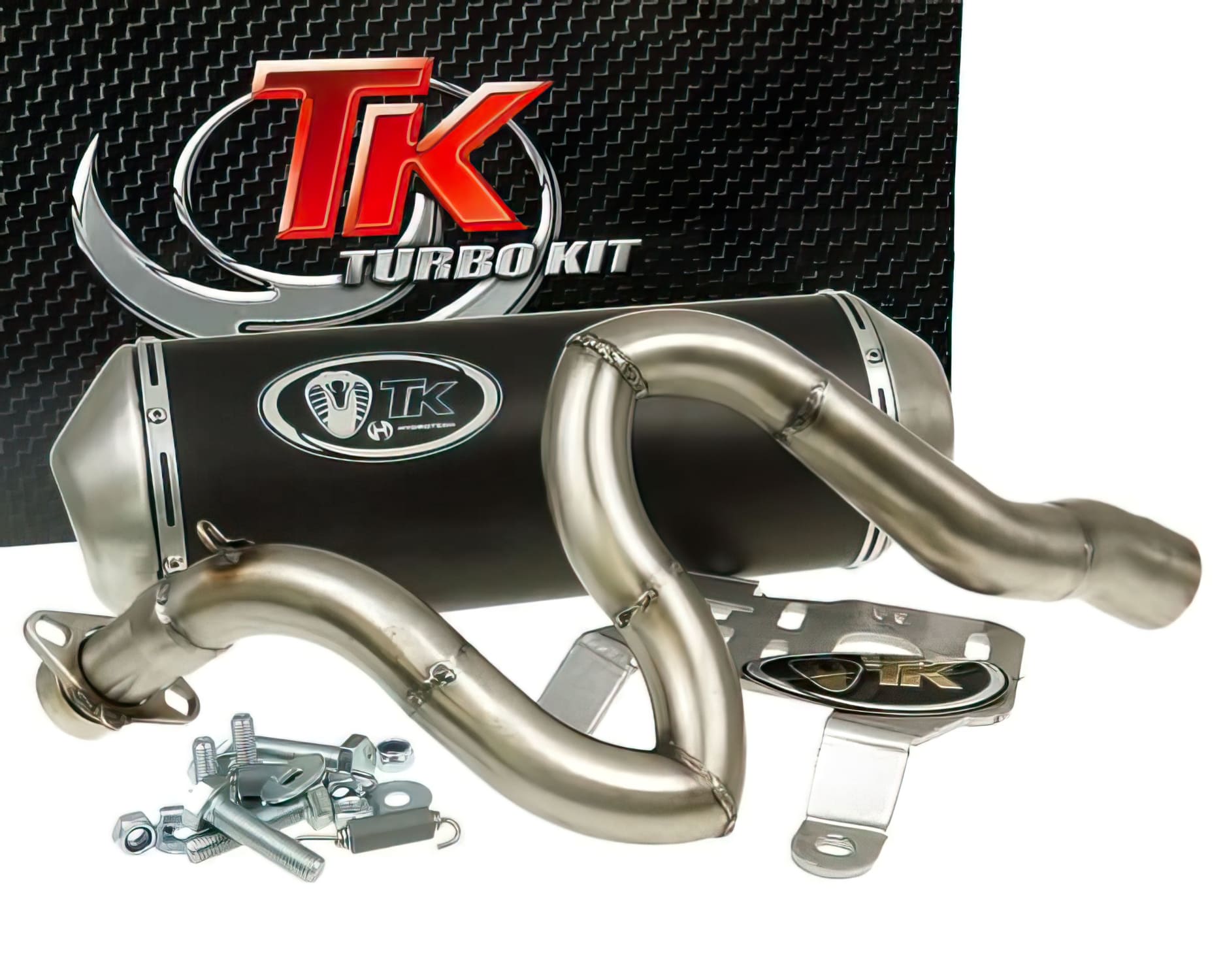 TK-M4T56-N Marmitta Turbo Kit GMax 4T Honda Forza fino 2007, COD: TK-M4T56-N