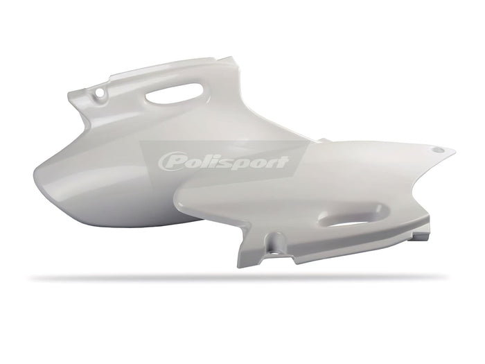 POL-PS117W08 Carene laterali Polisport YZF 250 YZF400 426F -02 bianco, COD: POL-PS117W08