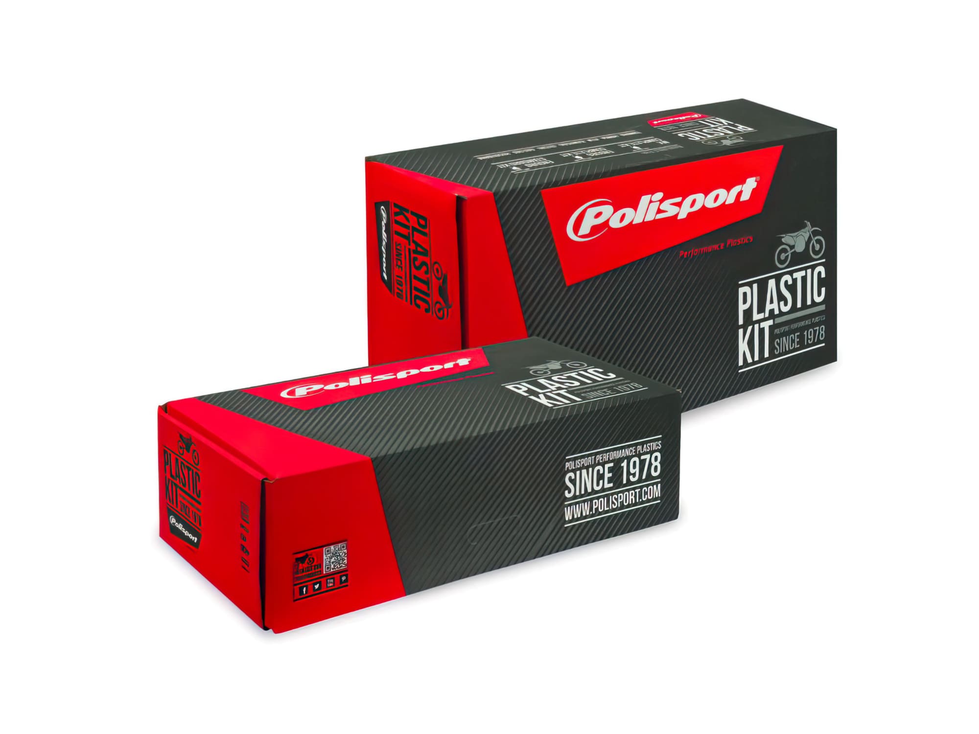 POL-8658800002 Kit Carena Polisport nero KTM SX / SX-F