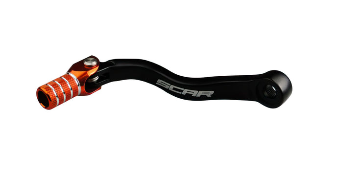 SC-16020999 Pedalina cambio Scar alluminio KTM SX 125 / SX-F 450 arancione